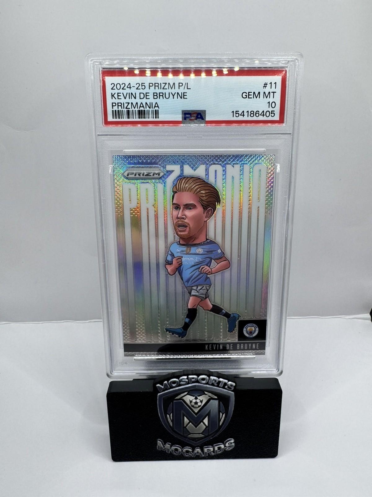 2024-25 Panini Prizm #11 Kevin De Bruyne PSA 10